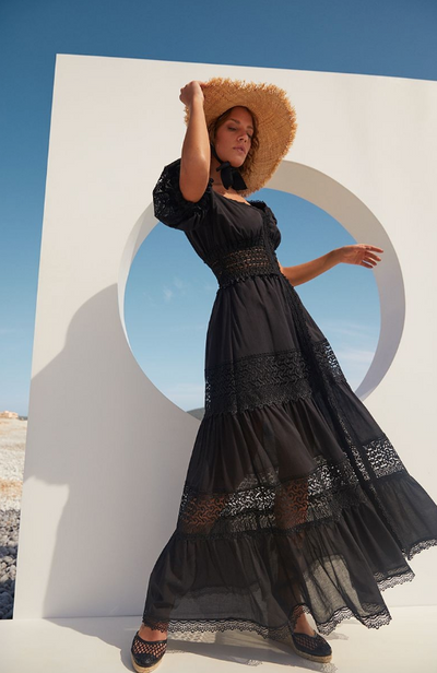 Charo Ruiz Ibiza Clemence Long Dress  Moda Blu