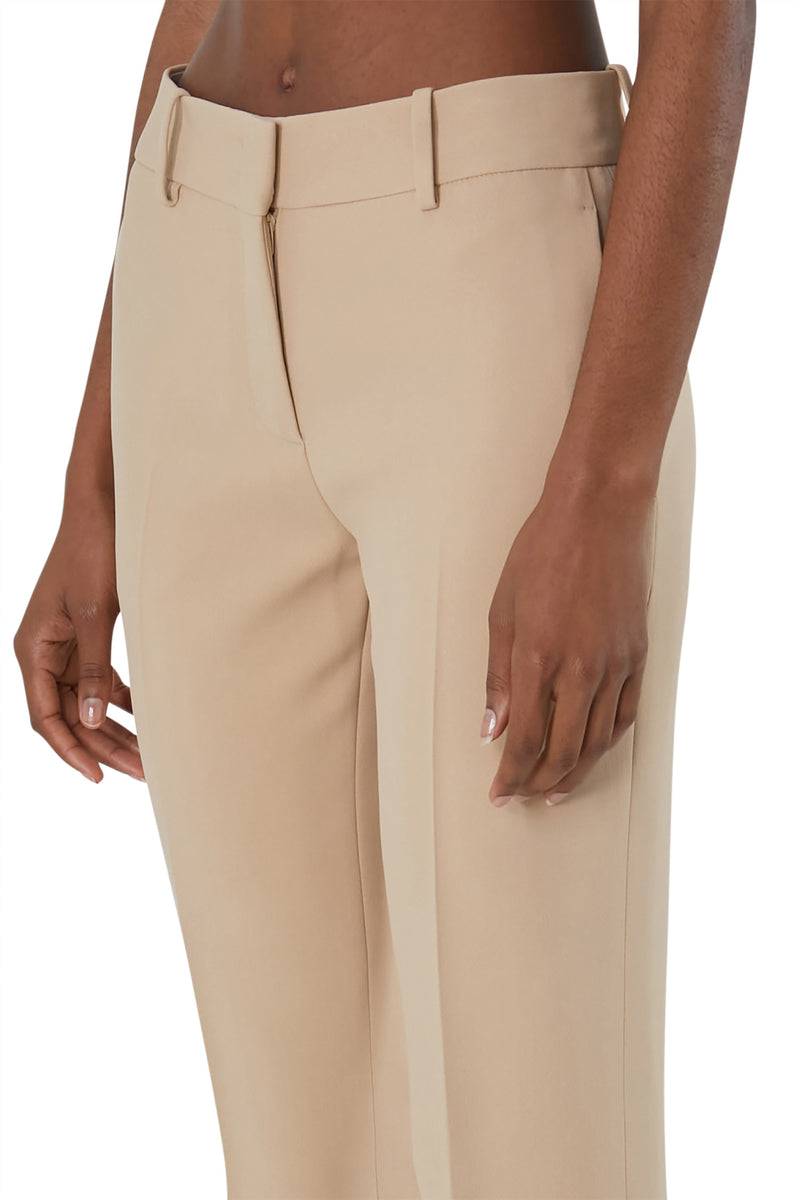 Sand straight pants