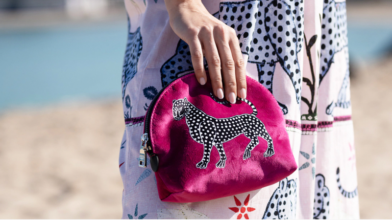 Velvet Pochette Clutch