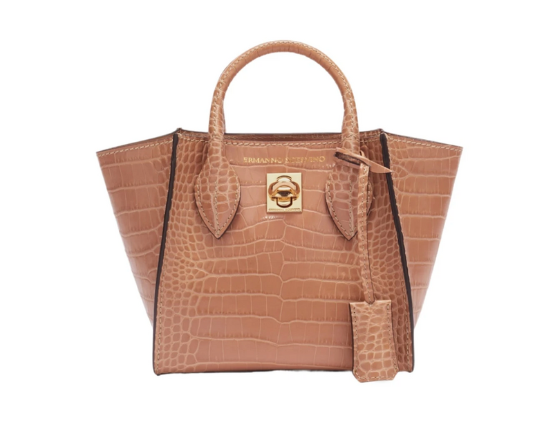 Ermanno Scervino Croc Print Bag MIni