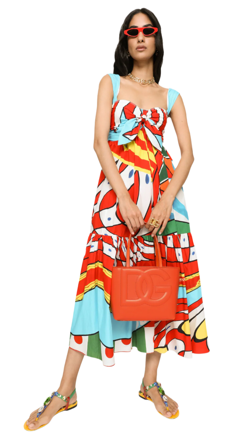 Dolce & Gabbana Shopper Bag Orange