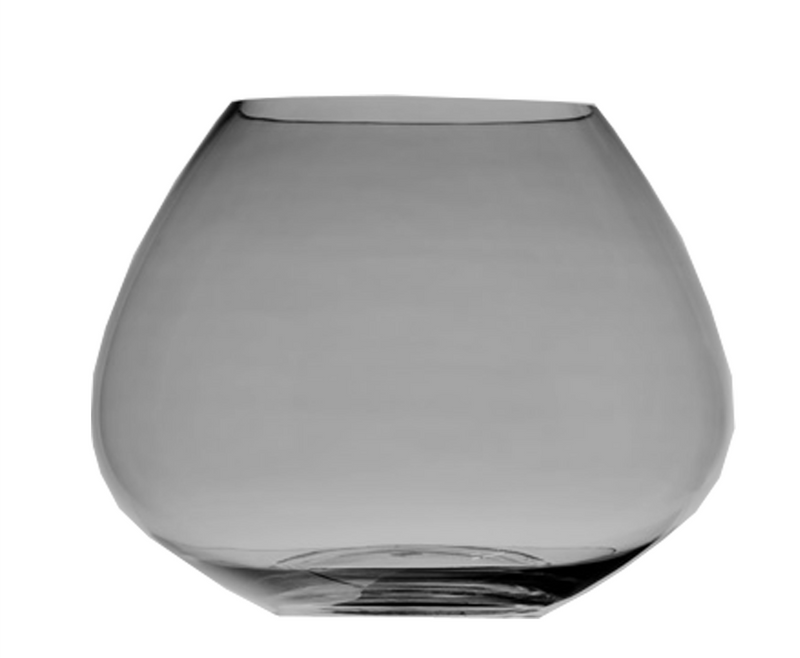 Vase - Teardrop Smoke (L)