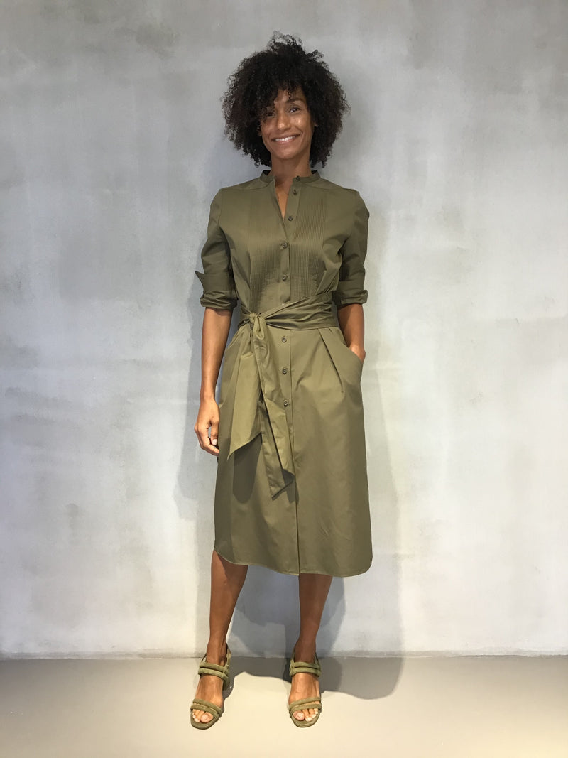 Dress - Cotton Poplin Shirtdress