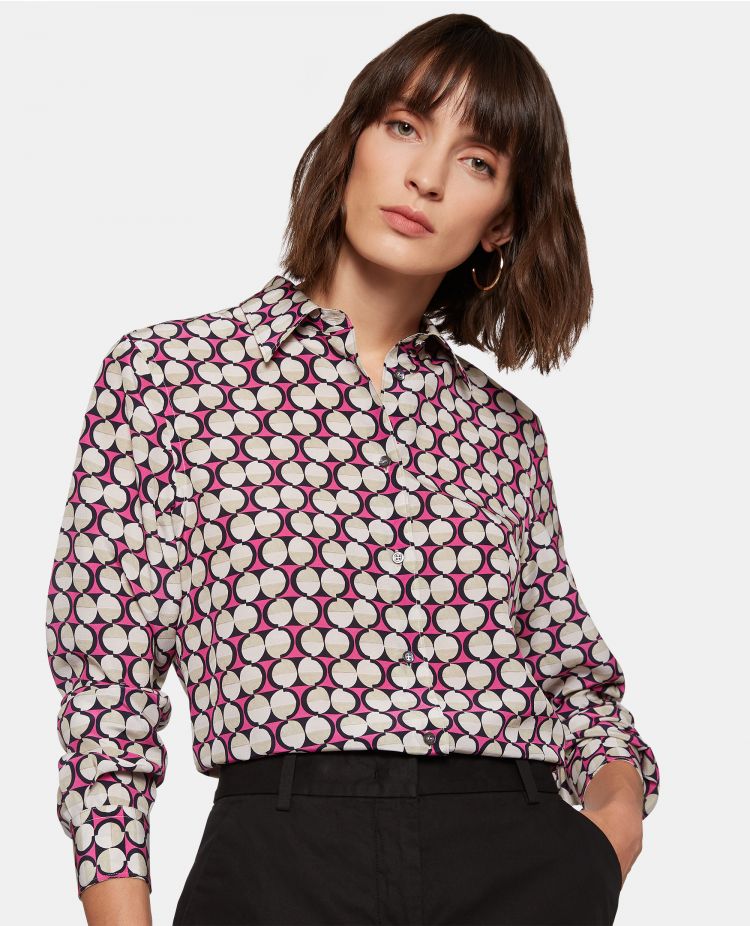 Shirt - Classic in Circle Print